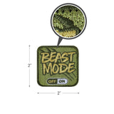 Rothco Beast Mode Patch with Hook Back