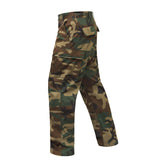 Rothco Relaxed Fit Zipper Fly BDU Pants - Woodland Camo