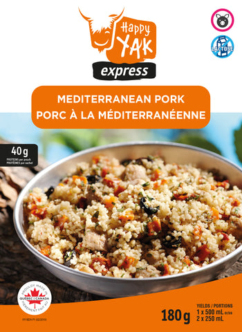 Happy Yak Mediterranean Pork