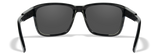 Wiley X Trek Sunglasses - Matte Black Frame with Captivate Polarized Grey Lenses