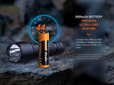 Fenix WF26R Rechargeable Flashlight With Charging Dock