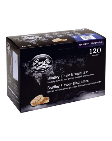 Bradley Smoker Special Blend Wood Bisquettes - 120 Pack