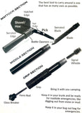 Deluxe 12-In-1 Folding Shovel Multifunction Survival Tool