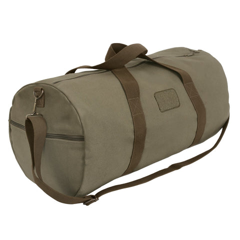 Rothco Two-Tone Shoulder Duffel Bag With Loop Patch