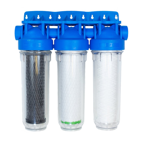 WaterPure Technologies Under Counter Water Filtration System 3 Stage
