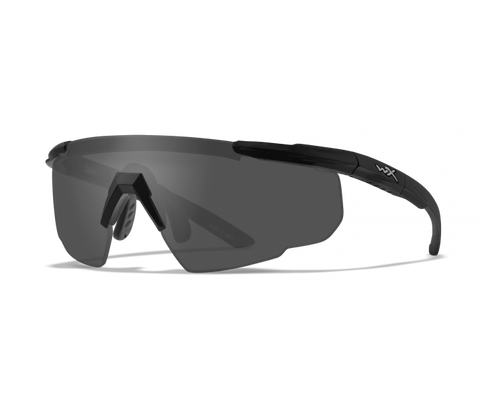 Wiley X Saber Advanced Sunglasses - Smoke with Matte Black Frame