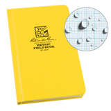 Rite In The Rain Weatherproof Hard Cover Notebook, 4.75in X 7.5in Metric Field Pattern