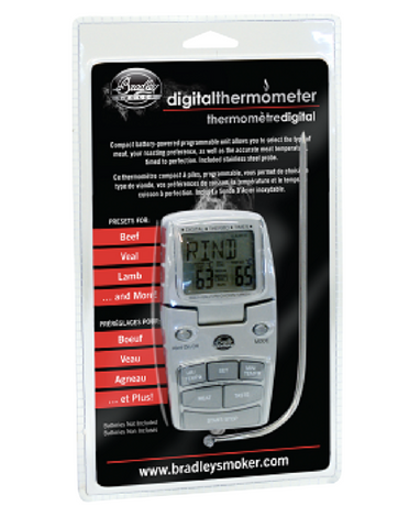 Bradley Magnetic Digital Thermometer with Stainless Steel Probe