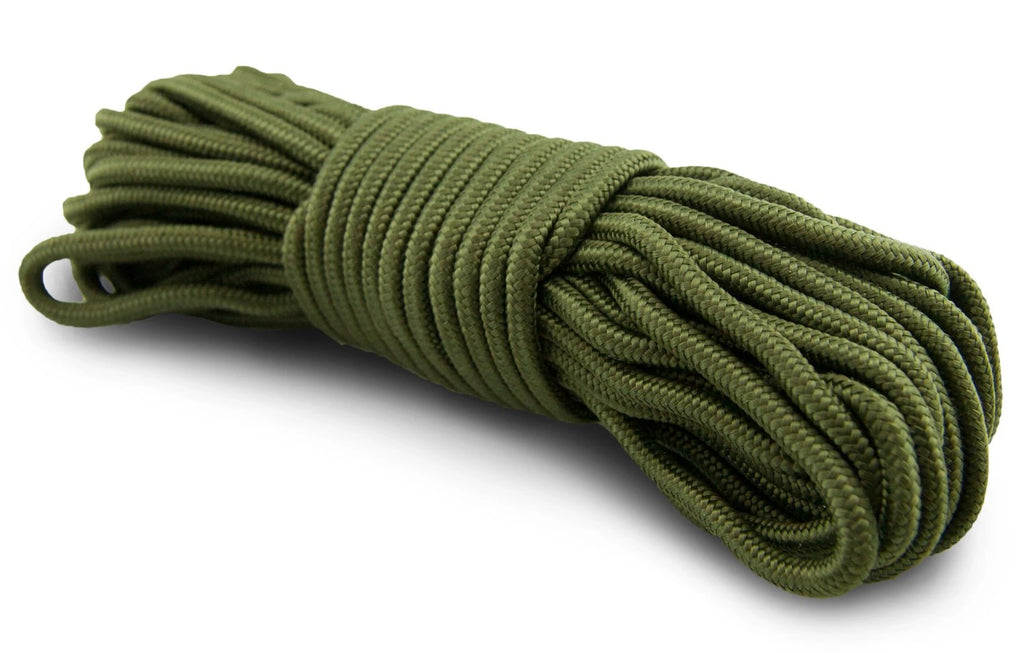 5mm Nylon Braided 50 Foot Green Camping Rope – Good2GoCo