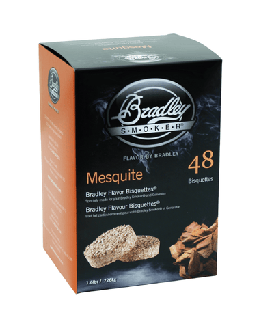 Bradley Smoker Mesquite Wood Bisquettes - 48 Pack
