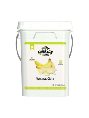 Augason Farms Banana Chips (151 Servings)