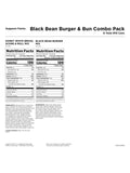 Augason Farms Black Bean Burger & Bun Combo Pack