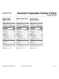 Augason Farms Essential Vegetable Variety 3-Pack