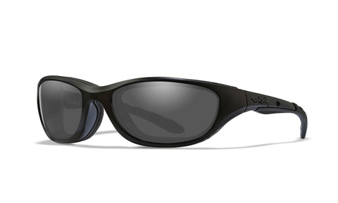 Wiley X Vapor Designer Sport / Work Sunglasses in Matte Black & Rust  (3-Lens Set)
