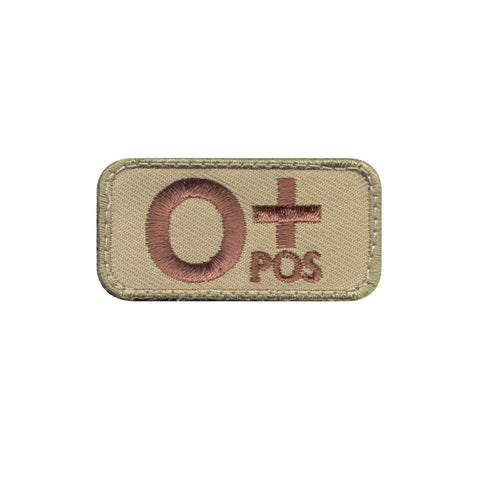 Rothco O Positive Blood Type Morale Patch