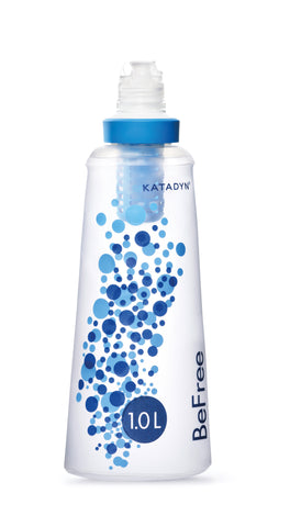 Katadyn BeFree Collapsible Water Filtration Bottle 1L