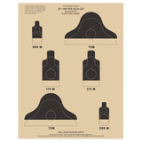 Rite In The Rain Weatherproof 25m Slow Fire Qualification Targets - 10 Pack