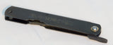 Gyokucho Triple-layered SK Steel HIGO Knife (100mm) - Black Handle