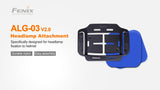Fenix ALG-03 V2.0 Headlamp Helmet Attachment
