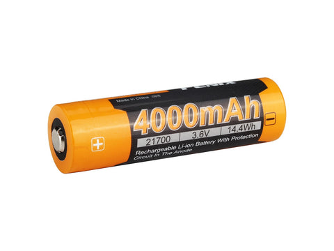 Fenix ARB-L21 4000P High Draw 21700 Li-ion Rechargeable Battery