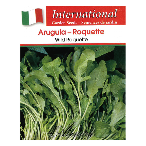 Aimers International Seeds - Arugula - Wild Roquette