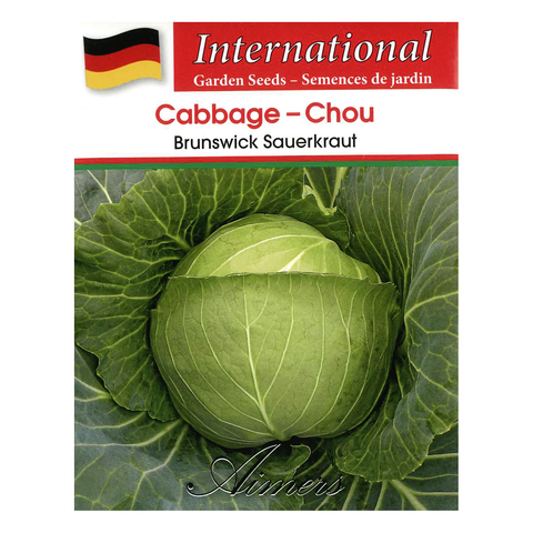 Aimers International Seeds - Cabbage - Brunswick Sauerkraut