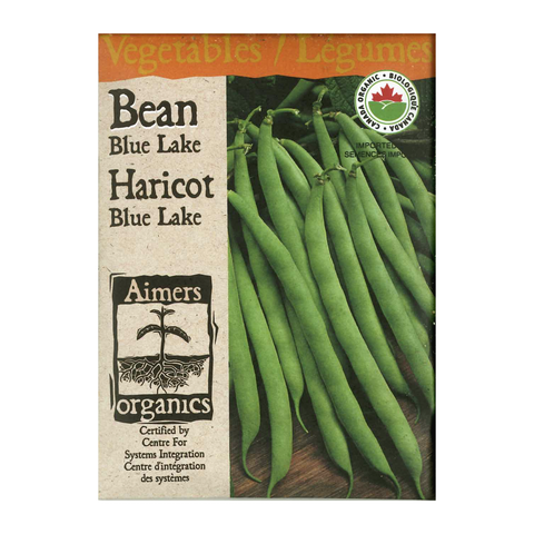 Aimers Organics Seeds - Bean - Blue Lake