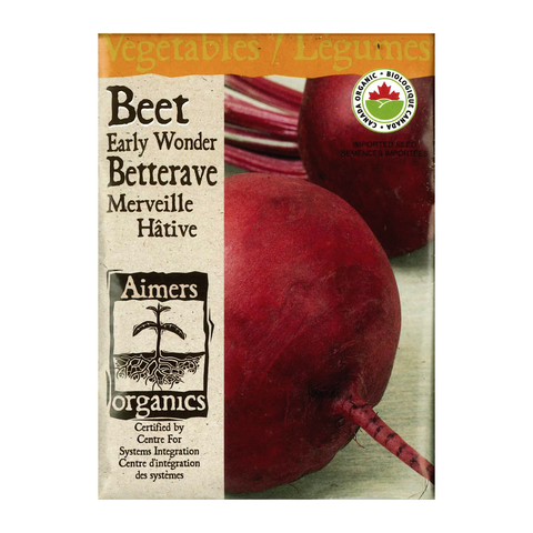 Aimers Organics Seeds - Beet - Early Wonder