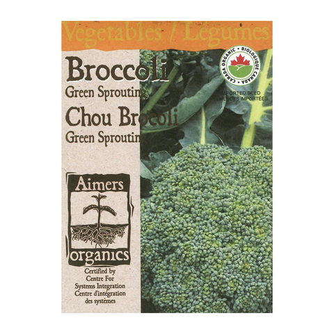 Aimers Organics Seeds - Broccoli - Green Sprouting