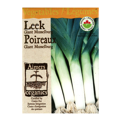Aimers Organics Seeds - Leek - Giant Musselburg
