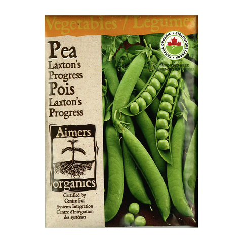 Aimers Organics Seeds - Pea - Laxton's Progress