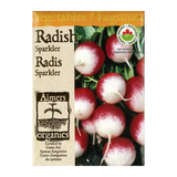 Aimers Organics Seeds - Radish - Sparkler