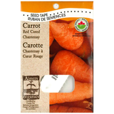 Aimers Organics Seeds - Seed Tape Carrot - Red Cored Chantenay