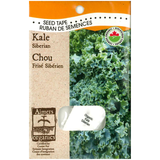 Aimers Organics Seeds - Seed Tape Kale - Siberian