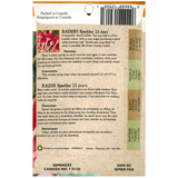 Aimers Organics Seeds - Seed Tape Radish - Sparkler
