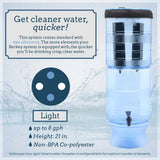 Berkey Light Water Filter (2.75 gal)