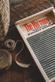 Canadian Woodenware Harmony Metal Washboard