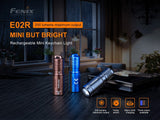 Fenix E02R Rechargeable 200 Lumen Keychain Light