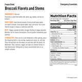 Emergency Essentials Freeze-Dried Broccoli Large Can