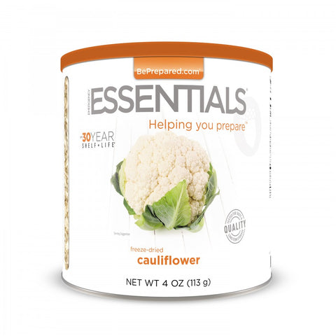 Emergency Essentials Freeze Dried Cauliflower #10 Can