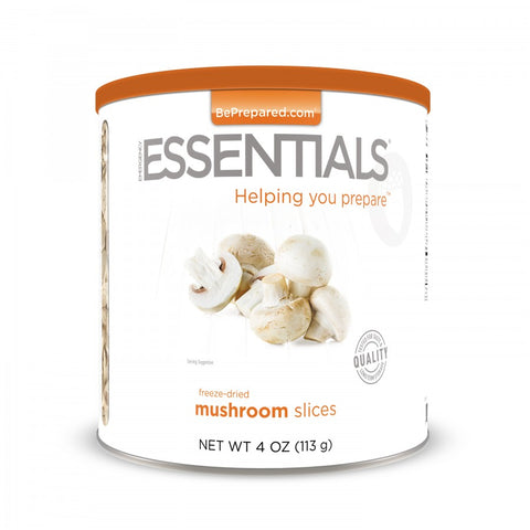 Emergency Essentials Freeze Dried Mushroom Slices - Large Can