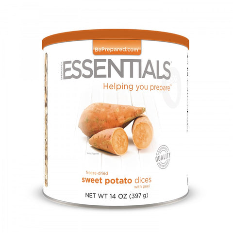Emergency Essentials Freeze Dried Sweet Potato Dices with Peel Large Can