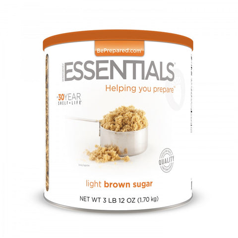 Emergency Essentials Light Brown Sugar Large Can