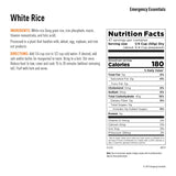 Emergency Essentials White Rice Large Can