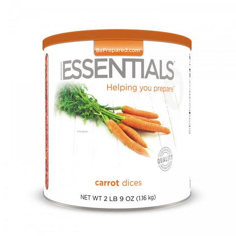 Emergency Essentials Carrot Dices Large Can