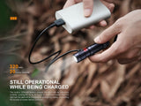Fenix E05R 400 Lumens Mini Rechargeable Flashlight