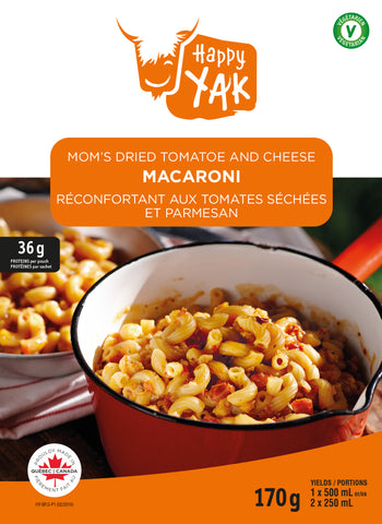 Happy Yak Mom's Dried Tomato And Cheese Macaroni