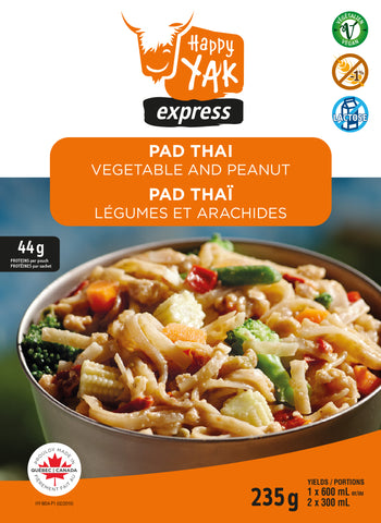 Happy Yak Pad Thai, Vegetable And Peanut