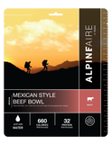 AlpineAire Mexican Style Beef Bowl (with Rice and Beans)