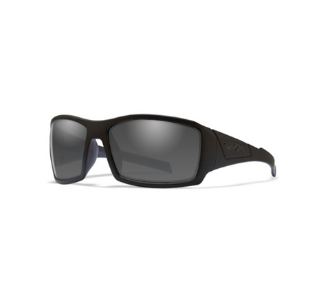 Wiley X Twisted Sunglasses - Matte Black Frame with Captivate Polarized Grey Lenses